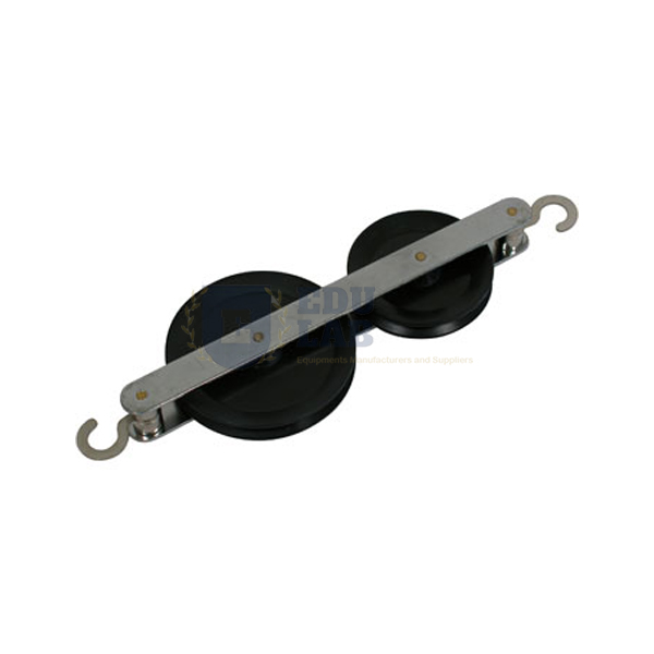 Double in Line Plastic Pulley