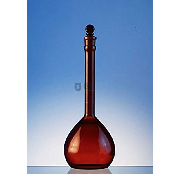 Amber Volumetric Flasks, Unserialized