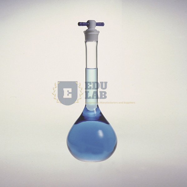 Volumetric Flask With PTFE Stopper, Unserialized