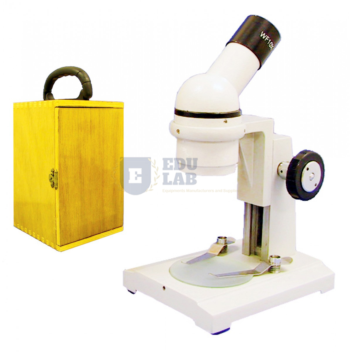 Field Trip Microscope with Wooden Carrying Case