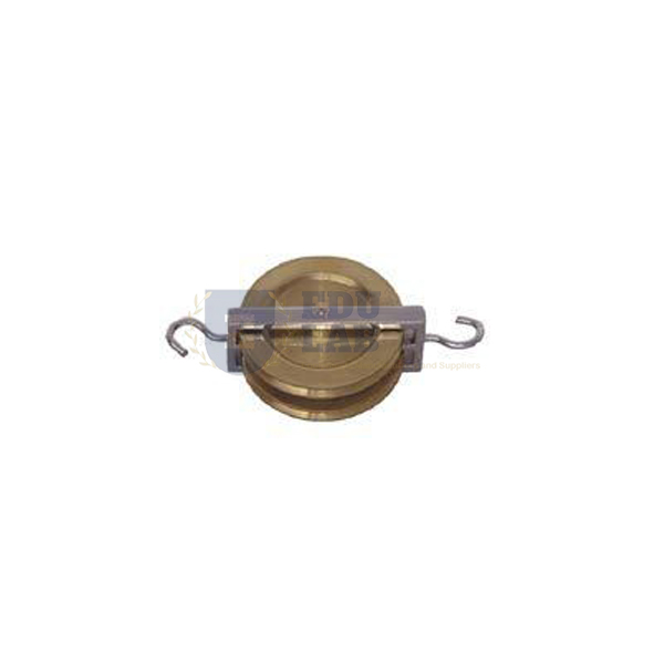 Double Parallel Brass Pulley