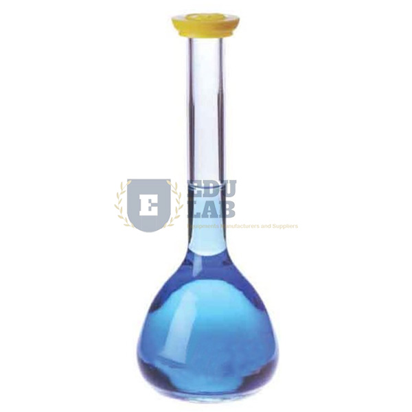 Volumetric Flask With Snap Cap, Unserialized