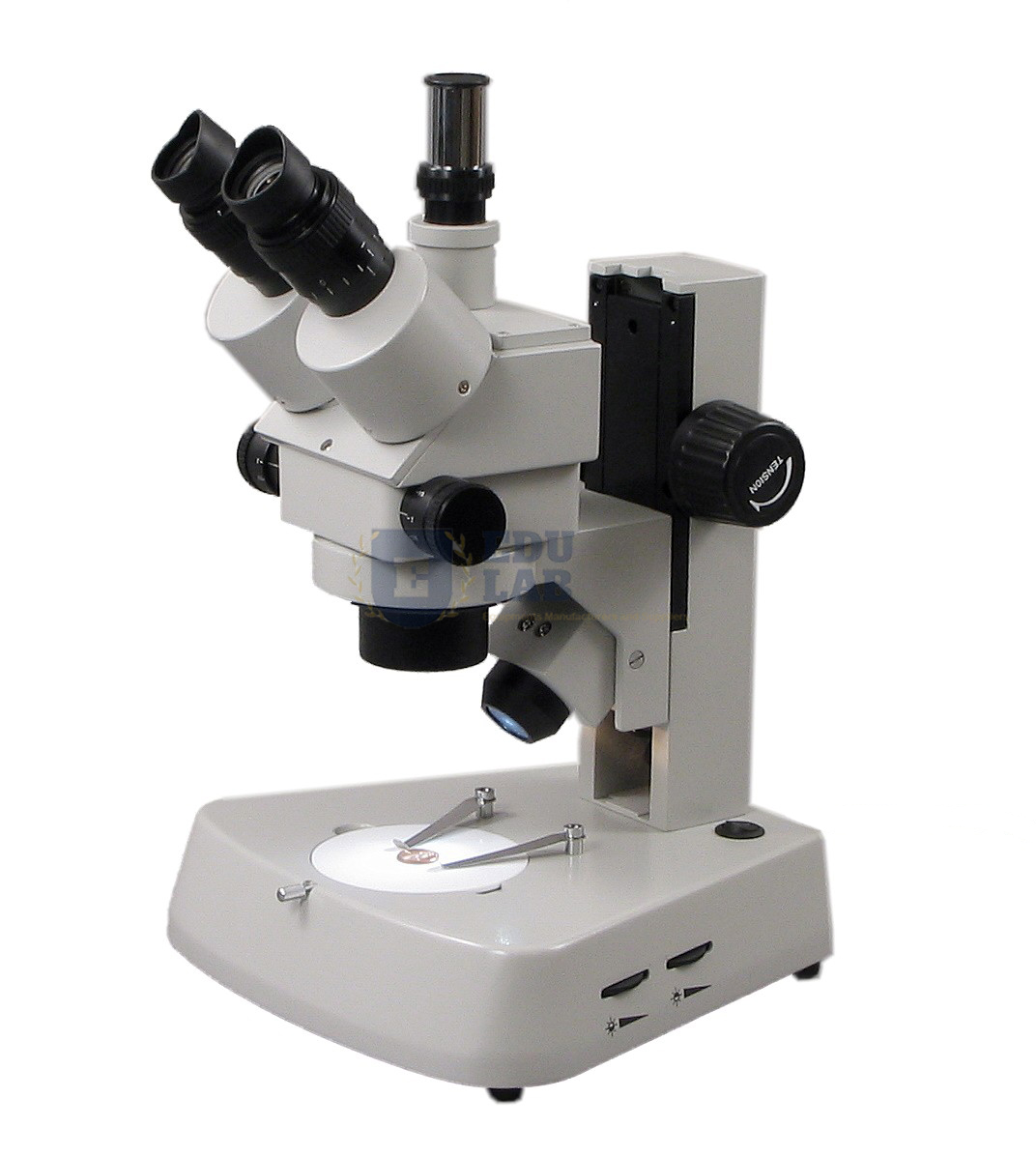 Dual Power Trinocular Stereo Microscope